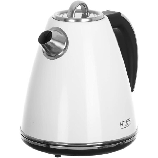 Βραστήρας Adler AD 1341 Λευκό Ανοξείδωτο ατσάλι 2200 W 1,5 L - Image 2