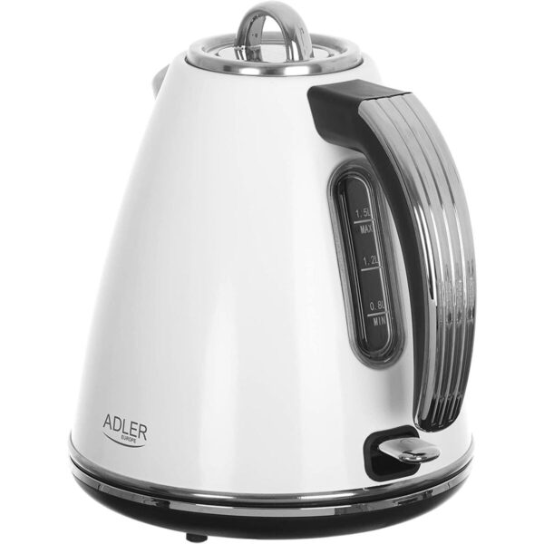 Βραστήρας Adler AD 1341 Λευκό Ανοξείδωτο ατσάλι 2200 W 1,5 L - Image 3