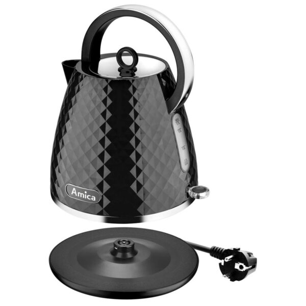 Βραστήρας Amica KF 3030 Μαύρο Πλαστική ύλη 2200 W 1,7 L - Image 3