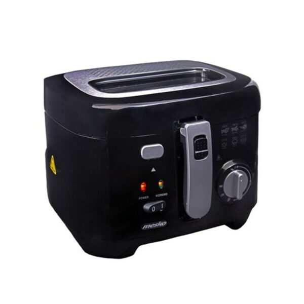 Φριτέζα με Αέρα Adler MS 4908 Μαύρο Γκρι 1800 W 2,5 L - Image 3