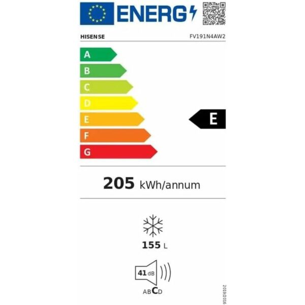 Ψύκτης Hisense FV191N4AW2 Λευκό - Image 3