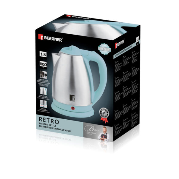 Βραστήρας Bergner Μπλε Ανοξείδωτο ατσάλι 1850 W 1,8 L - Image 3