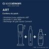 Μηχανή Σόδας sodastream ART Mandarine 1 L - Image 3