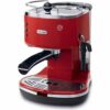 Καφετιέρα Εσπρέσο με Βραχίονα DeLonghi ECO311.R Κόκκινο