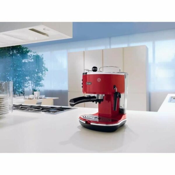 Καφετιέρα Εσπρέσο με Βραχίονα DeLonghi ECO311.R Κόκκινο - Image 3