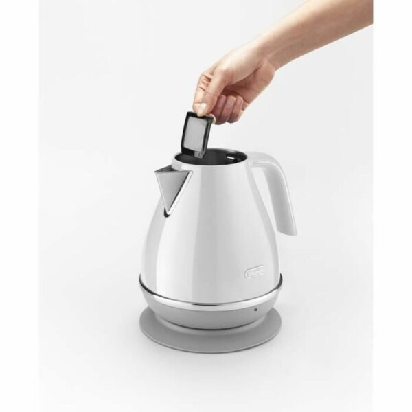 Βραστήρας DeLonghi Λευκό Ανοξείδωτο ατσάλι 1,7 L 2000 W - Image 3