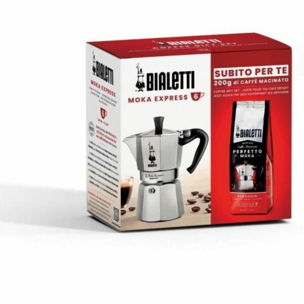 Ιταλικη καφετιερα Bialetti Moka Classico Γκρι 3 Kopper