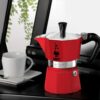 Ιταλικη καφετιερα Bialetti Winter Wonderland Κόκκινο Ασημί Αλουμίνιο 3 Kopper - Image 3