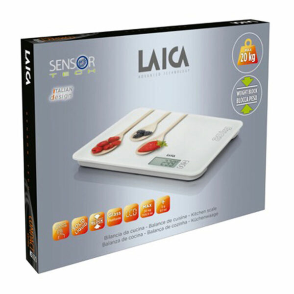 ζυγαριά κουζίνας LAICA 20 kg Κουτάλια - Image 3