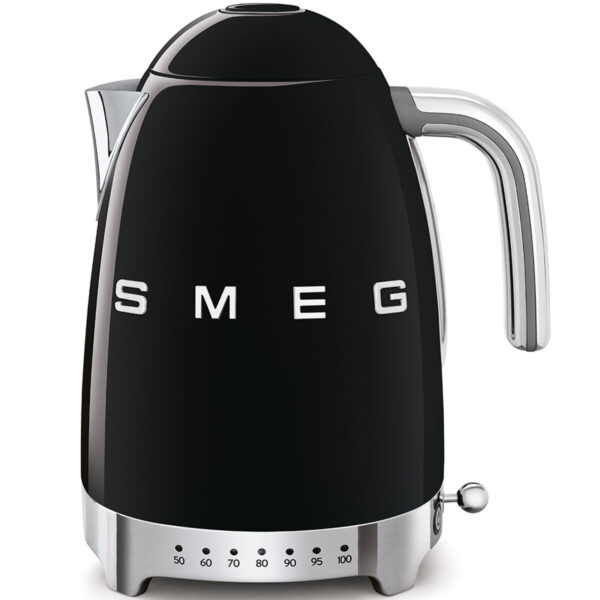 Βραστήρας Smeg 2400 W 1,7 L Μαύρο Ανοξείδωτο ατσάλι Πλαστική ύλη