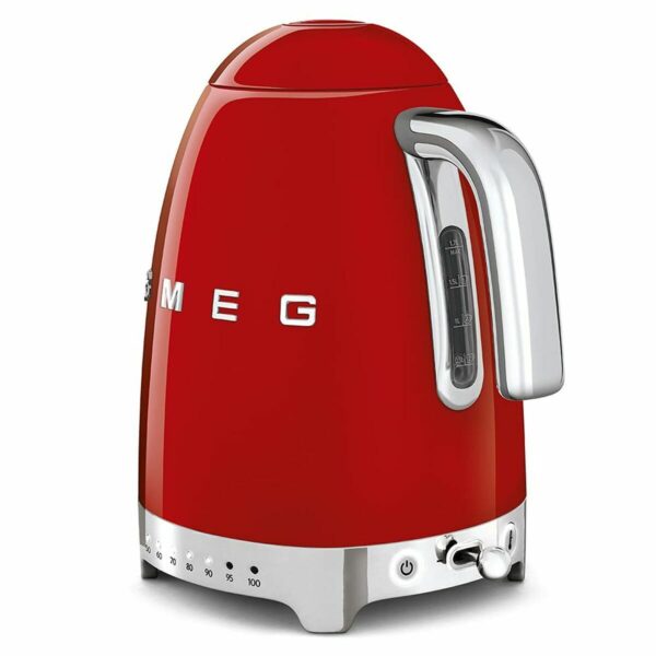 Βραστήρας Smeg 2400 W 1,7 L Κόκκινο Ανοξείδωτο ατσάλι Πλαστική ύλη - Image 3