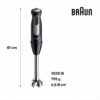 Μίξερ Χειρός Braun 0X22111502 1000 W Μαύρο - Image 2