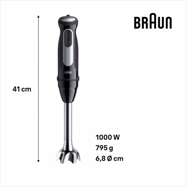 Μίξερ Χειρός Braun 0X22111502 1000 W Μαύρο - Image 2