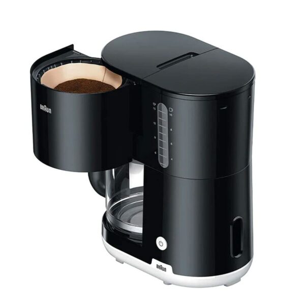 Καφετιέρα Φίλτρου Braun KF1100BK 1000 W Μαύρο Μαύρο/Λευκό 2,5 L - Image 2