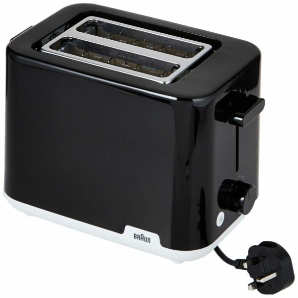 Τοστιέρα Braun HT 1010 BK 900 W Μαύρο/Ασημί - Image 3