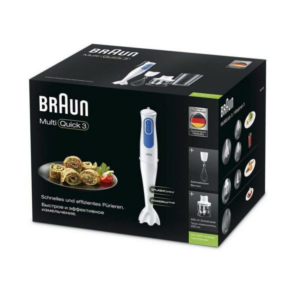 Μίξερ Χειρός Braun MQ3025 700 W Λευκό Λευκό/Μπλε Μπλε/Λευκό 700 W - Image 2