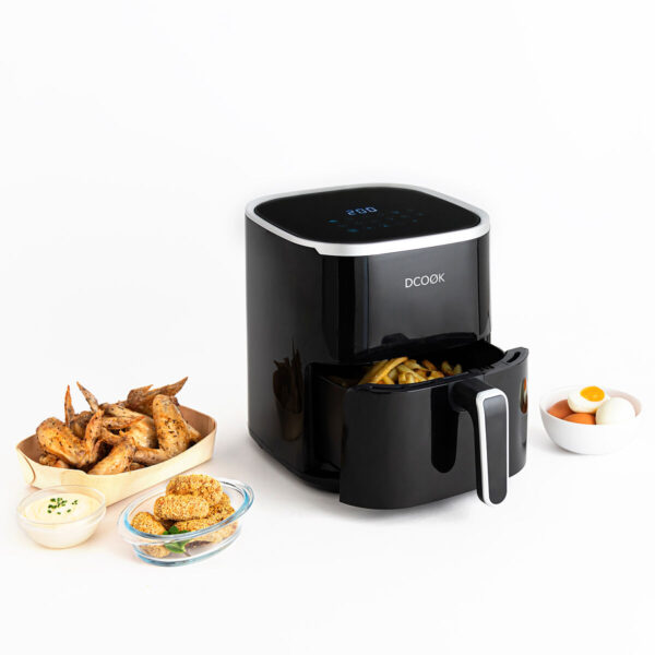 Φριτέζα με Αέρα Dcook Gallery Μαύρο 1450 W 4,6 L - Image 3