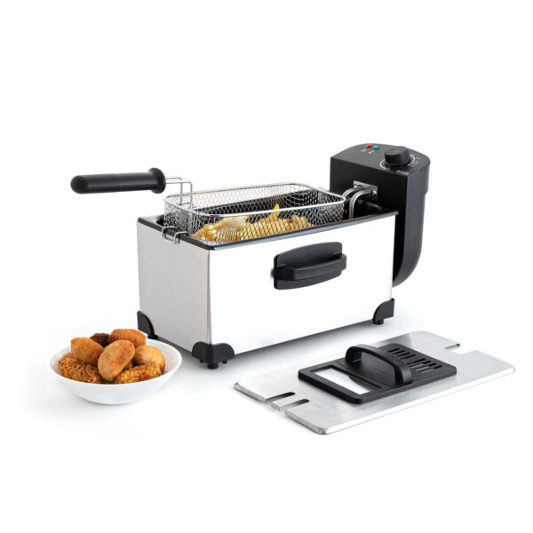 Φριτέζα Dcook Gallery Ασημί 2000 W 3 L 4 Μονάδες - Image 2