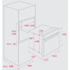 Πυρολυτικός Φούρνος Teka 41534010 44 L Display LED 2615W 44 L - Image 3