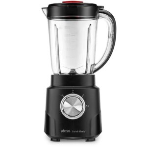 Μπλέντερ Κύπελλο UFESA CORAL BLACK Μαύρο 600 W 1,5 L