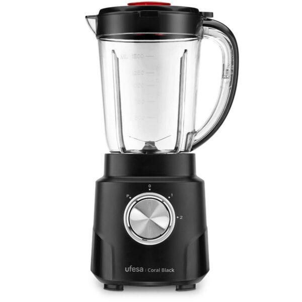 Μπλέντερ Κύπελλο UFESA CORAL BLACK Μαύρο 600 W 1,5 L