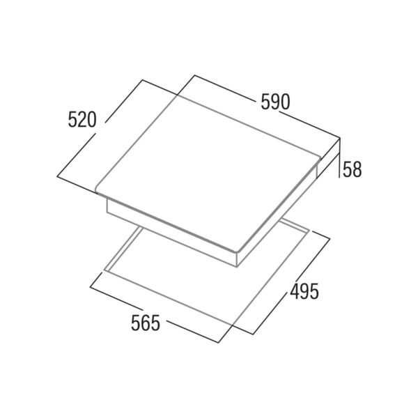 Επαγωγική Πλάκα Cata IB6303BK 60 cm 7100 W - Image 3