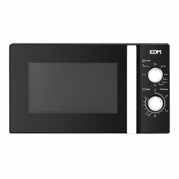 Φούρνος Μικροκυμάτων με Γκριλ EDM 07413 Black Design Μαύρο 1000 W 700 W 20 L - Image 2