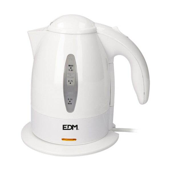Βραστήρας EDM 07655 Λευκό πολυπροπυλένιο 2200 W 1 L