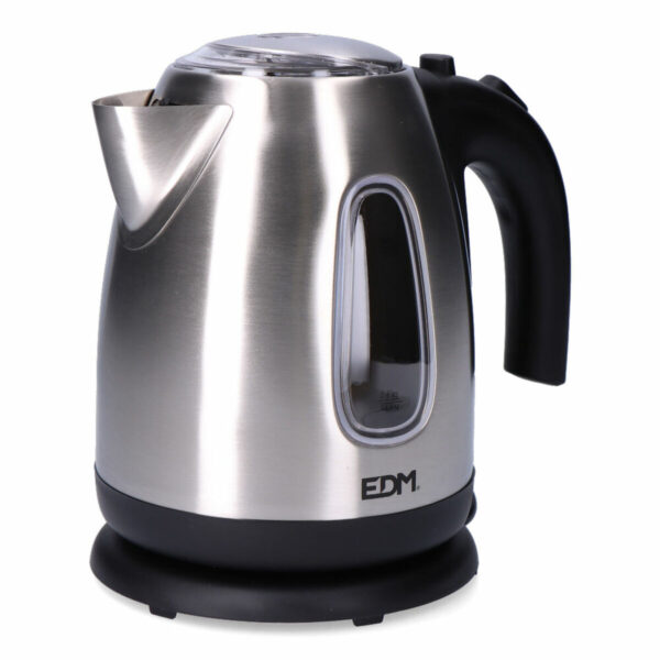 Βραστήρας EDM 07656 Kettle Μαύρο Ανοξείδωτο ατσάλι 2200 W 1,7 L - Image 2