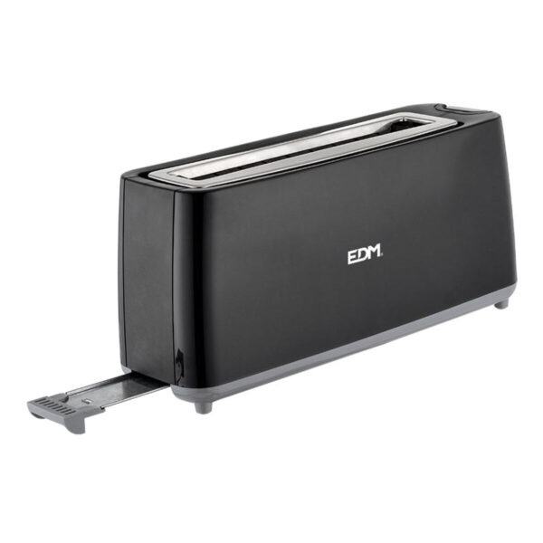 Τοστιέρα EDM 07798 Black Design 900 W Μακριά - Image 3