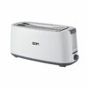 Τοστιέρα EDM 07799 White Design 1400 W Διπλή σχισμή - Image 2