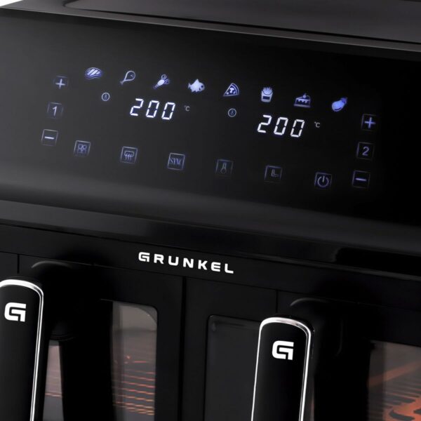 Φριτέζα με Αέρα Grunkel Μαύρο 2700 W 8 L - Image 3