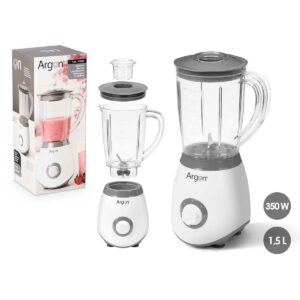 Μπλέντερ Κύπελλο Argon JE-802A Λευκό Γκρι 350 W 1,5 L