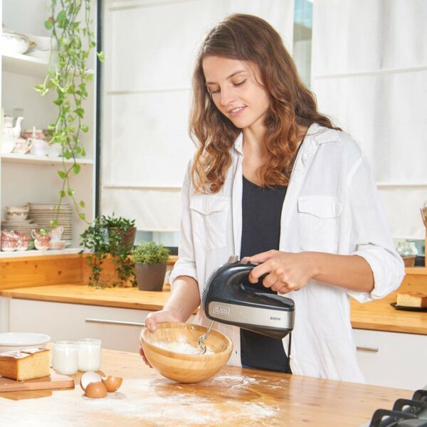 Μπλέντερ/Μίξερ ζαχαροπλαστικής Black & Decker BXMX500E 500 W - Image 2
