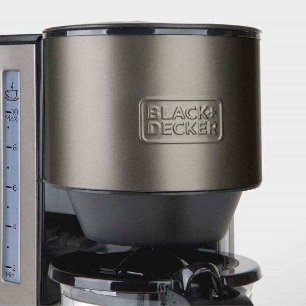 Υπεραυτόματη καφετιέρα Black & Decker ES9200020B                      Μαύρο Ασημί 1000 W - Image 2