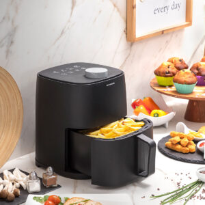 Φριτέζα με Αέρα InnovaGoods Fryinn Lite 2000 Μαύρο 1200 W 2 L