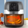 Φριτέζα με Αέρα InnovaGoods Fryinn 3500 Μαύρο 1400 W 3,5 L Ανοξείδωτο ατσάλι - Image 2