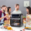 Φριτέζα με Αέρα InnovaGoods Fryinn Pro Max 12000 Μαύρο 1800 W 12 L Ανοξείδωτο ατσάλι - Image 3