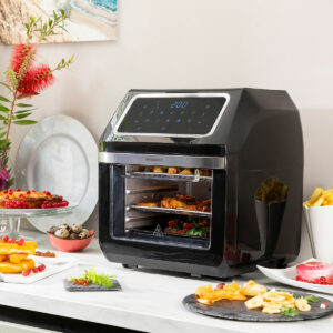 Φριτέζα με Αέρα InnovaGoods Μαύρο 1800 W 12 L Ανοξείδωτο ατσάλι (Ανακαινισμenα B)