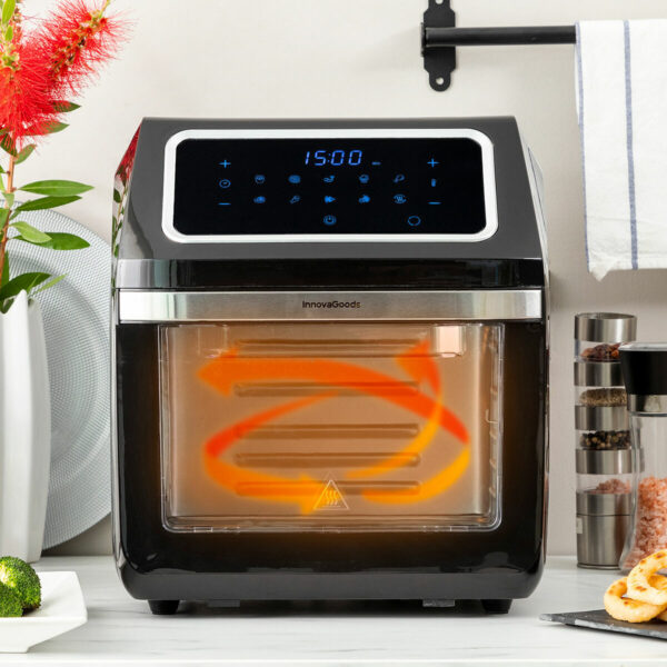Φριτέζα με Αέρα InnovaGoods Μαύρο 1800 W 12 L Ανοξείδωτο ατσάλι (Ανακαινισμenα B) - Image 2