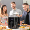 Φριτέζα με Αέρα με Ζυγαριά InnovaGoods Fryinn Balance 5000 Μαύρο 1500 W 5 L Ανοξείδωτο ατσάλι - Image 3