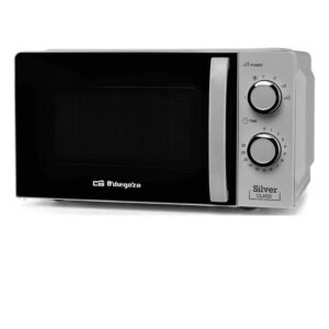 φούρνο μικροκυμάτων Orbegozo MI 2118 20 L 700W 700 W Μαύρο/Ασημί Χάλυβας 20 L