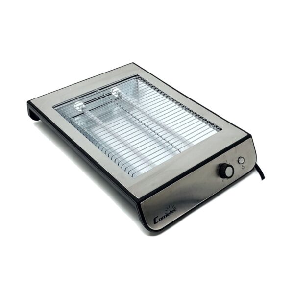 Τοστιέρα COMELEC D230580 600 W Ανοξείδωτο ατσάλι Μαύρο 600 W