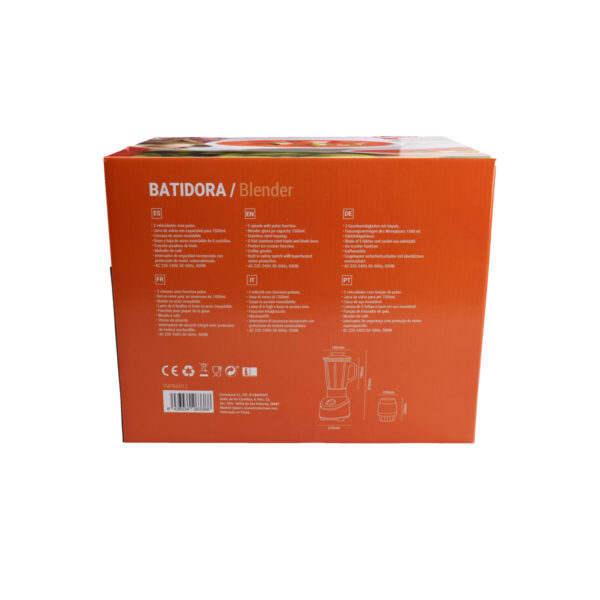 Μπλέντερ Κύπελλο TM Electron 500 W 1,5 L - Image 2