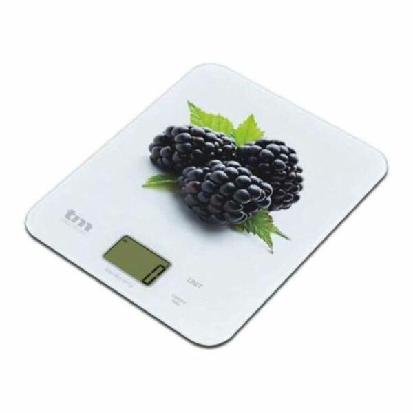 ζυγαριά κουζίνας TM Blackberry 8 kg (22,4 x 18,5 cm)