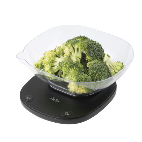 ζυγαριά κουζίνας JATA HBAL1709      * Μαύρο 5 kg - Image 2
