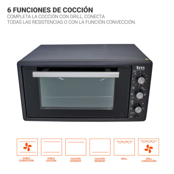 Κυκλοθερμικός Φούρνος TM Electron 45 L 45 L 200ºC - Image 3