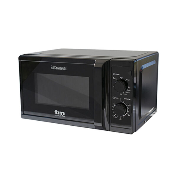 Φούρνος Μικροκυμάτων με Γκριλ TM Electron Μαύρο 700 W 20 L - Image 2