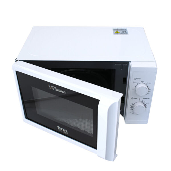 Φούρνος Μικροκυμάτων με Γκριλ TM Electron Λευκό 700 W 20 L - Image 3