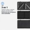 Σαντουιτσιέρα Universal Blue 700 W Μαύρο - Image 3